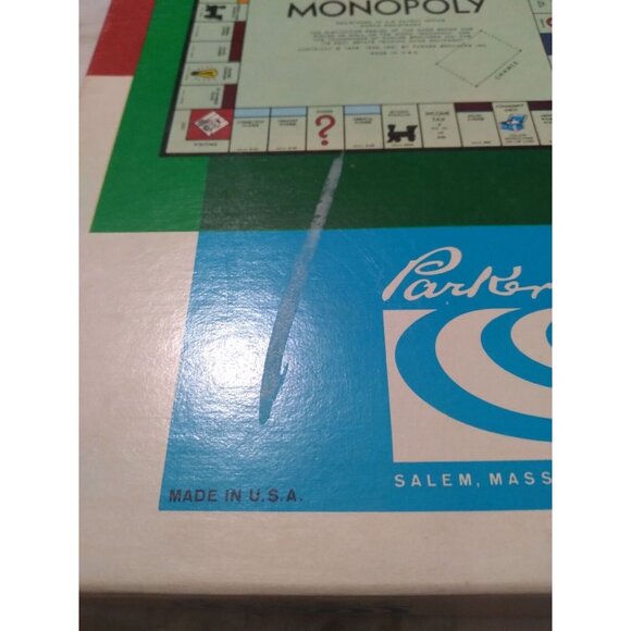 Vintage Parker Brothers Monopoly Board Game 1961 Edition READ Description - Picture 5 of 15